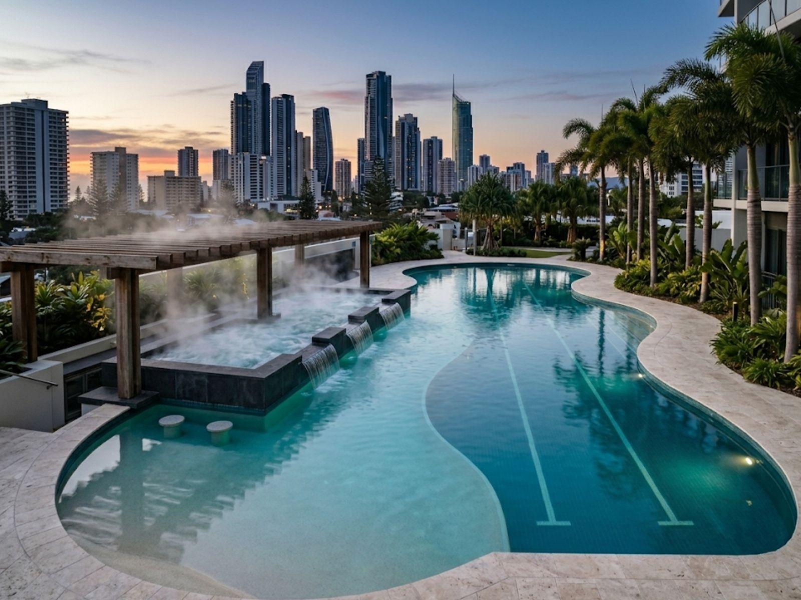 Surfers Paradise Resort Lagoon — Hotel Pools in Surfers Paradise, QLD
